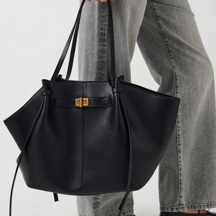 Luxus-Trapeze-Tasche mit Safe-Design